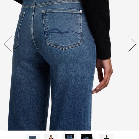 Classic Blue Women's Jeans - Picture 3 of 7